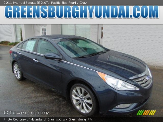 2011 Hyundai Sonata SE 2.0T in Pacific Blue Pearl