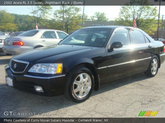 2002 Acura RL 3.5 Sedan in Nighthawk Black