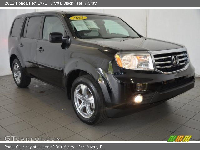 2012 Honda Pilot EX-L in Crystal Black Pearl