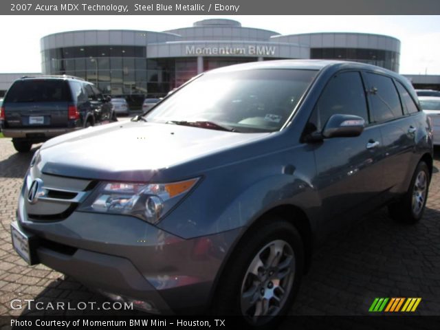 2007 Acura MDX Technology in Steel Blue Metallic