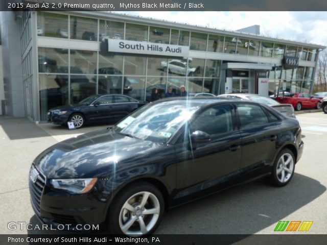 2015 Audi A3 2.0 Premium quattro in Mythos Black Metallic