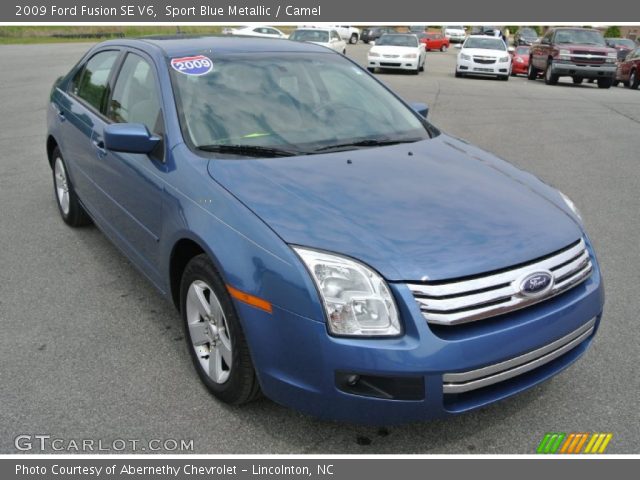 2009 Ford Fusion SE V6 in Sport Blue Metallic