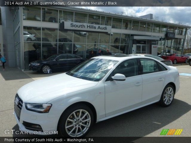 2014 Audi A4 2.0T quattro Sedan in Glacier White Metallic