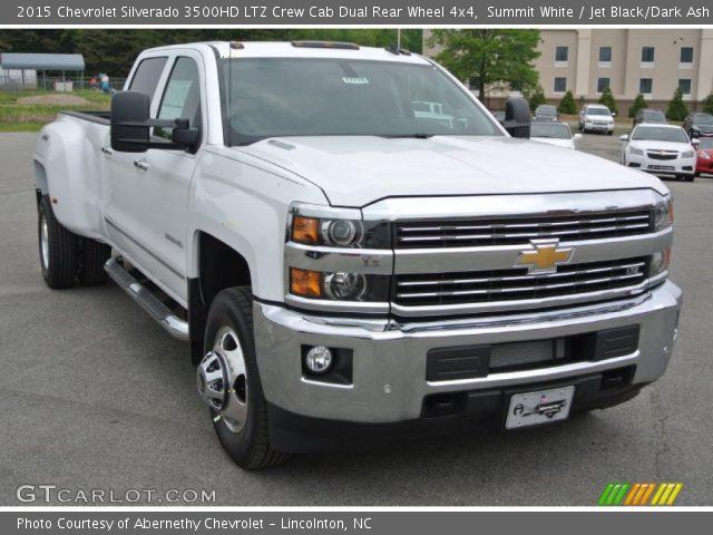 2015 Chevrolet Silverado 3500HD LTZ Crew Cab Dual Rear Wheel 4x4 in Summit White