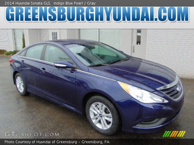 2014 Hyundai Sonata GLS in Indigo Blue Pearl