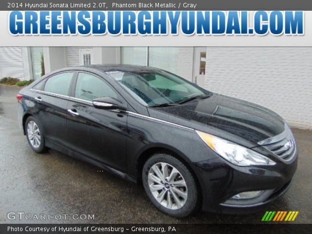 2014 Hyundai Sonata Limited 2.0T in Phantom Black Metallic