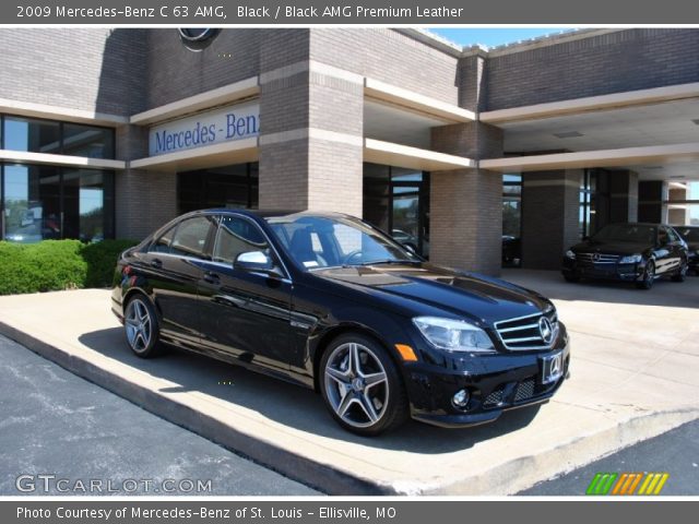 2009 Mercedes-Benz C 63 AMG in Black