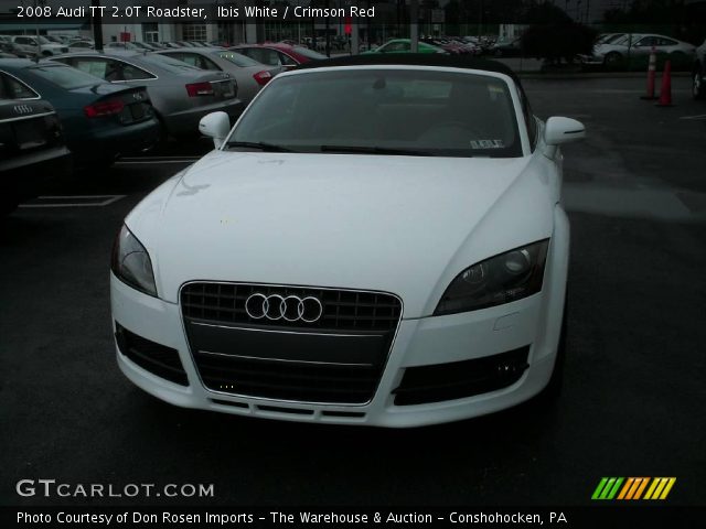 2008 Audi TT 2.0T Roadster in Ibis White