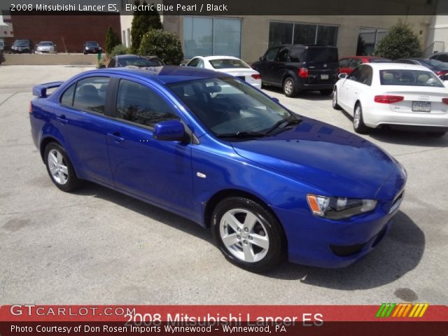 2008 Mitsubishi Lancer ES in Electric Blue Pearl