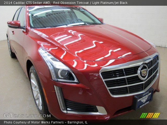 2014 Cadillac CTS Sedan AWD in Red Obsession Tintcoat