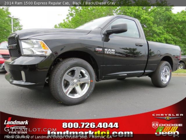 2014 Ram 1500 Express Regular Cab in Black