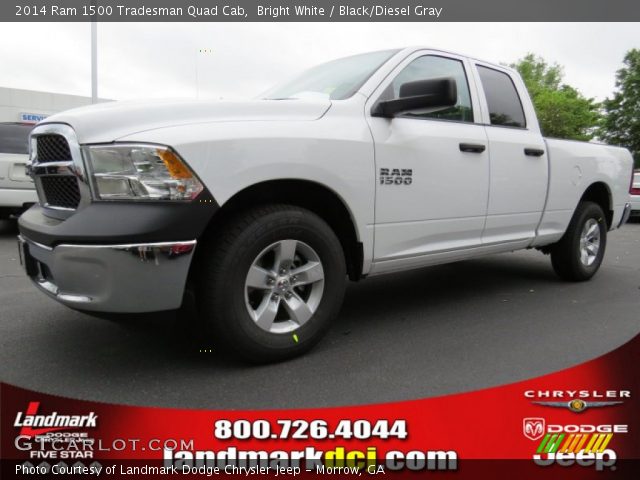 2014 Ram 1500 Tradesman Quad Cab in Bright White