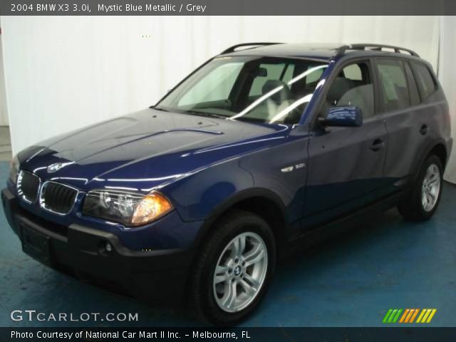 Bmw x3 mystic blue metallic #2