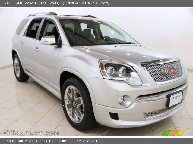 2011 GMC Acadia Denali AWD in Quicksilver Metallic
