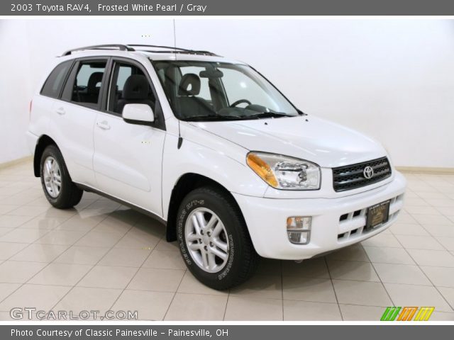 2003 Toyota RAV4  in Frosted White Pearl