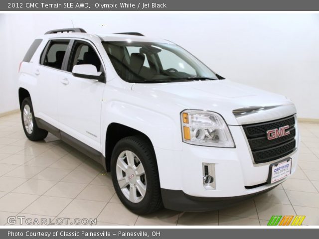 2012 GMC Terrain SLE AWD in Olympic White