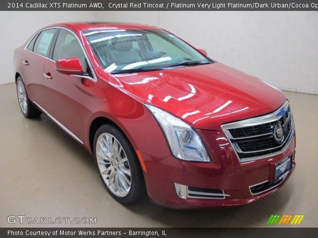 2014 Cadillac XTS Platinum AWD in Crystal Red Tincoat