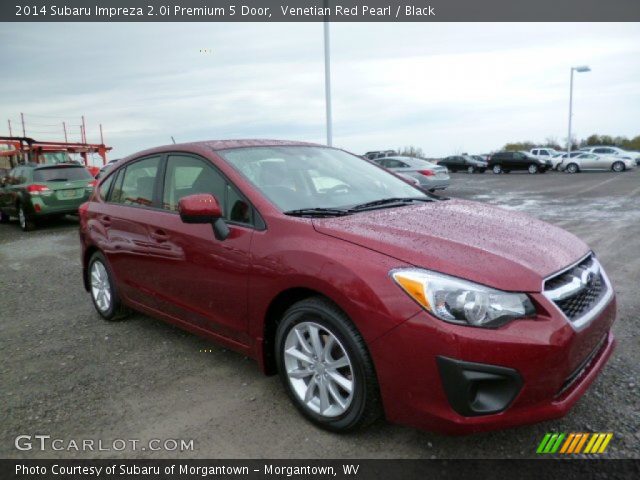 2014 Subaru Impreza 2.0i Premium 5 Door in Venetian Red Pearl