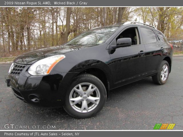 2009 Nissan Rogue SL AWD in Wicked Black