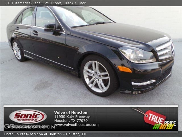 2013 Mercedes-Benz C 250 Sport in Black