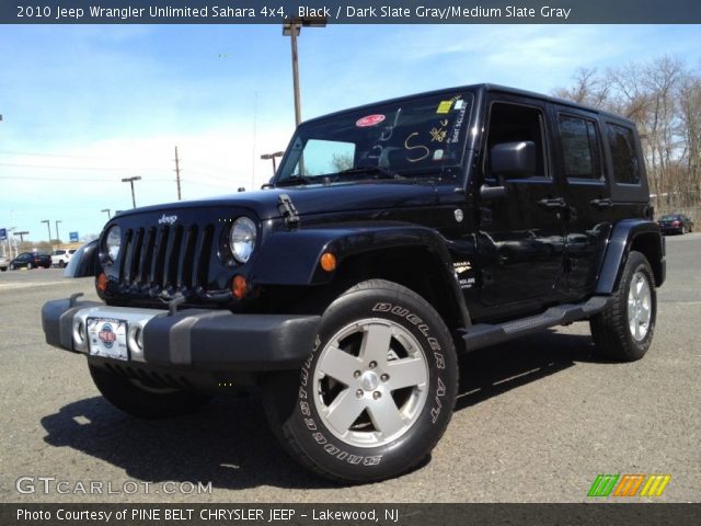 2010 Jeep Wrangler Unlimited Sahara 4x4 in Black