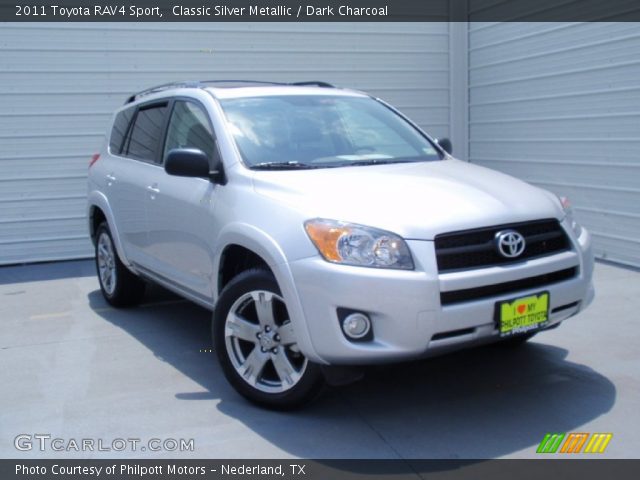 2011 Toyota RAV4 Sport in Classic Silver Metallic