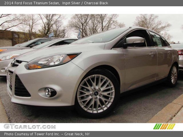 2014 Ford Focus Titanium Sedan in Ingot Silver