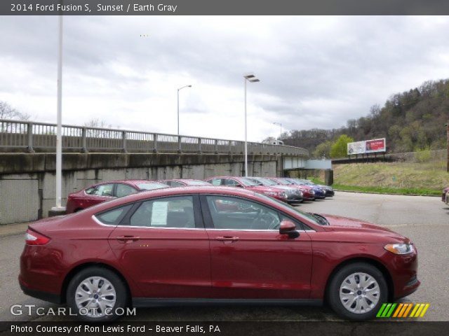 2014 Ford Fusion S in Sunset