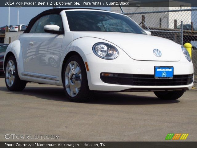 2014 Volkswagen Beetle 2.5L Convertible in Pure White