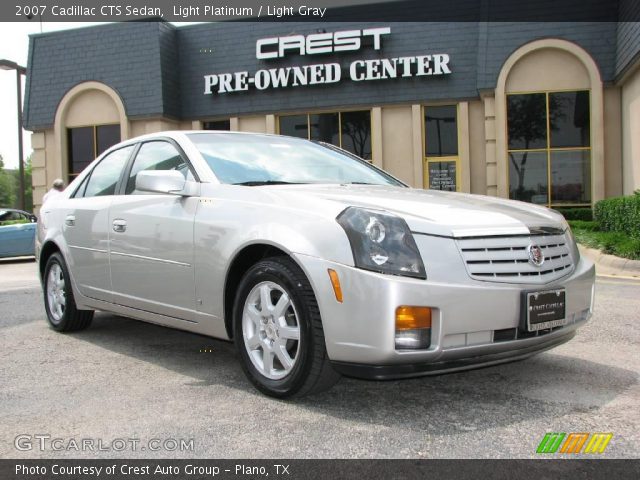2007 Cadillac CTS Sedan in Light Platinum