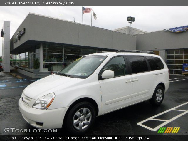 2009 Kia Sedona EX in Clear White