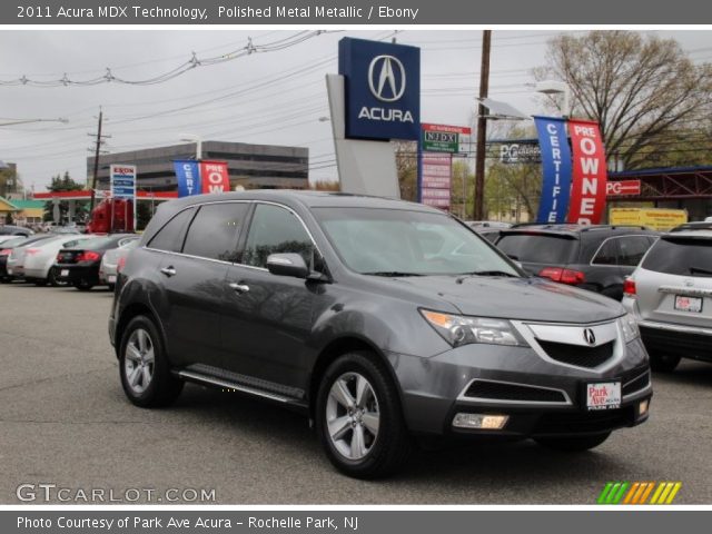 2011 Acura MDX Technology in Polished Metal Metallic