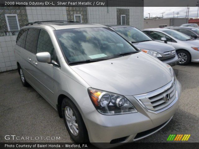 2008 Honda Odyssey EX-L in Silver Pearl Metallic