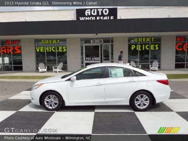 2013 Hyundai Sonata GLS in Shimmering White