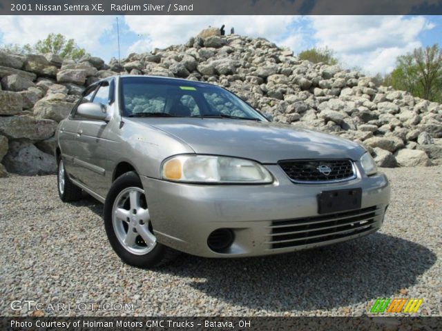 2001 Nissan Sentra XE in Radium Silver