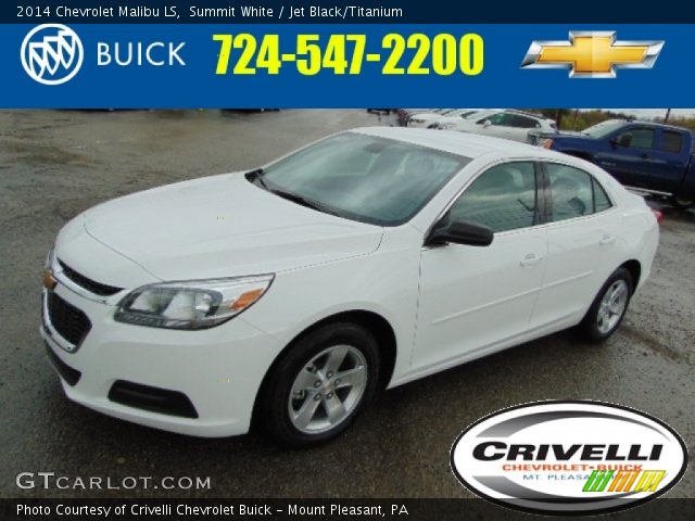 2014 Chevrolet Malibu LS in Summit White