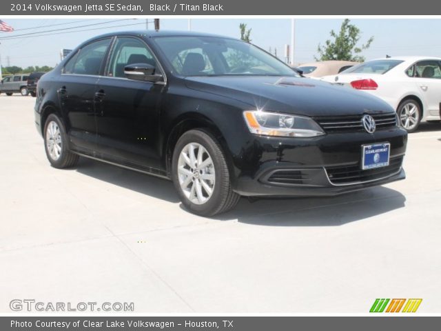 2014 Volkswagen Jetta SE Sedan in Black