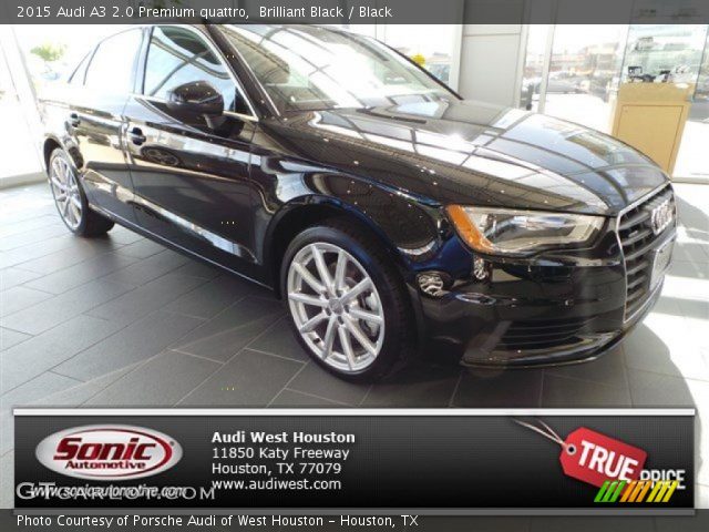 2015 Audi A3 2.0 Premium quattro in Brilliant Black