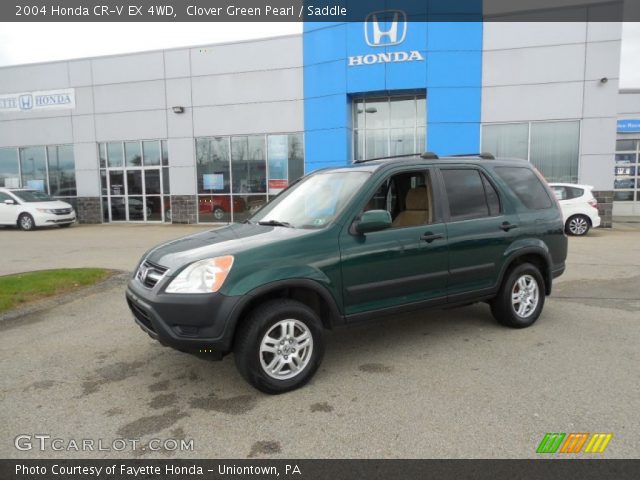 2004 Honda CR-V EX 4WD in Clover Green Pearl