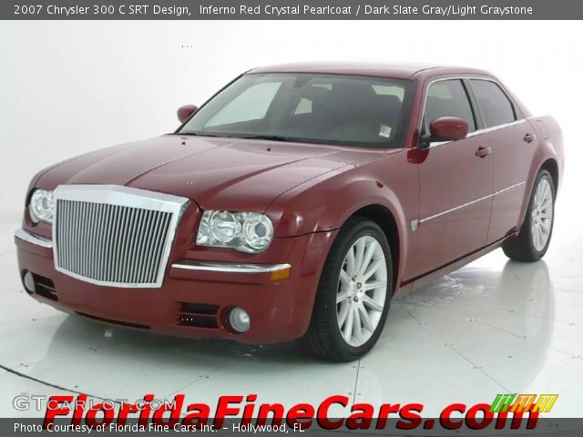 2007 Chrysler 300 C SRT Design in Inferno Red Crystal Pearlcoat