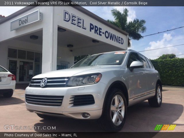 2011 Volkswagen Touareg VR6 FSI Lux 4XMotion in Cool Silver Metallic