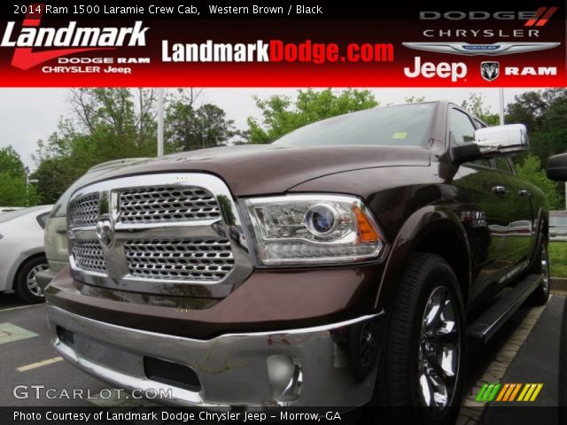 2014 Ram 1500 Laramie Crew Cab in Western Brown