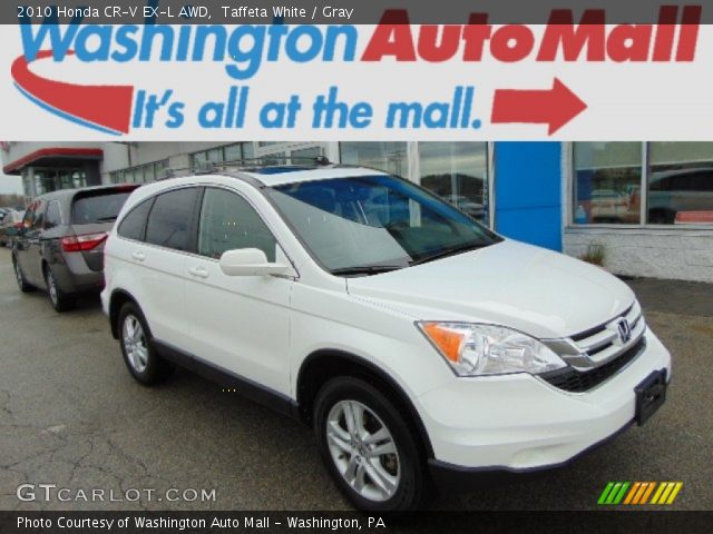 2010 Honda CR-V EX-L AWD in Taffeta White