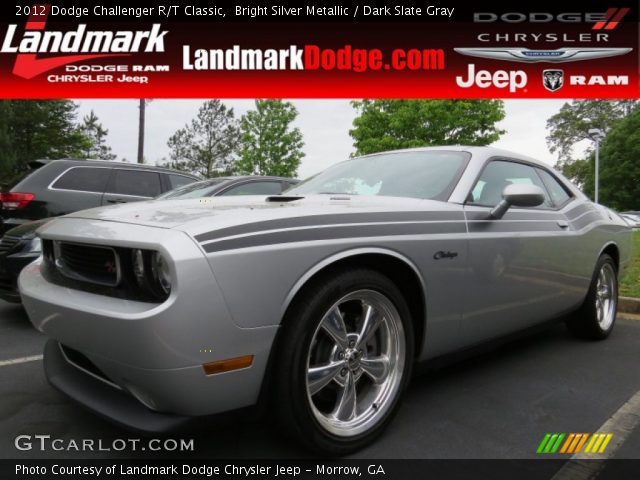 2012 Dodge Challenger R/T Classic in Bright Silver Metallic