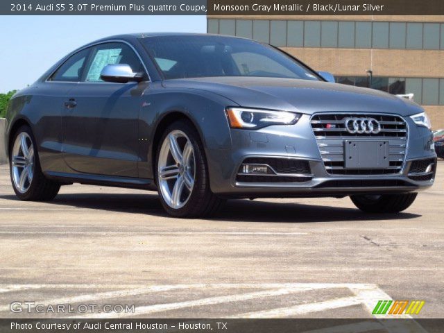 2014 Audi S5 3.0T Premium Plus quattro Coupe in Monsoon Gray Metallic