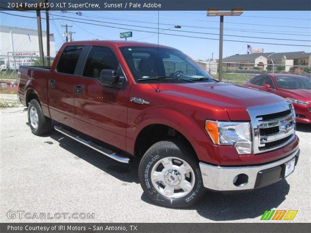 2014 Ford F150 XLT SuperCrew in Sunset