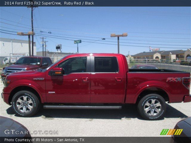 2014 Ford F150 FX2 SuperCrew in Ruby Red