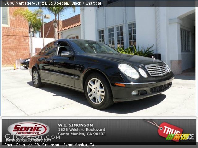 2006 Mercedes-Benz E 350 Sedan in Black