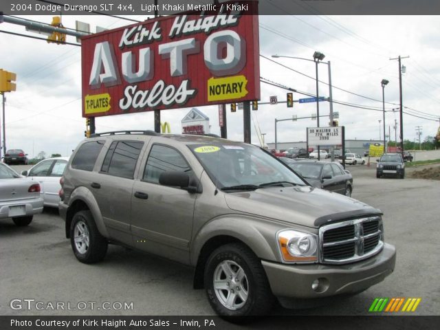 2004 Dodge Durango SLT 4x4 in Light Khaki Metallic