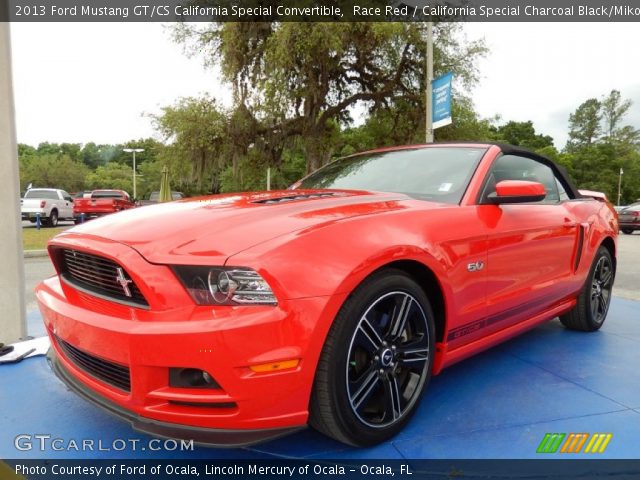 2013 Ford Mustang GT/CS California Special Convertible in Race Red